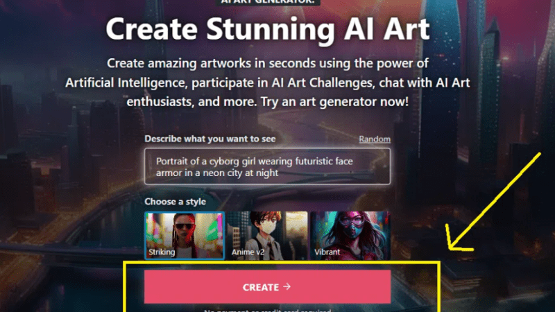 NightCafe AI – AI Art Generation & Online Art Store