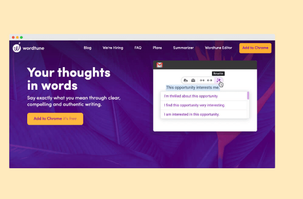 Wordtune Pricing, Features, Reviews, and Alternatives in 2023
